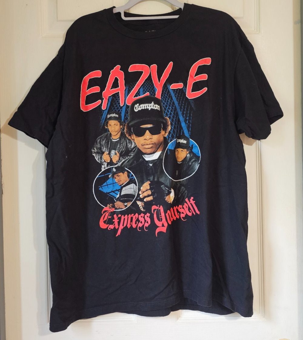 Vintage 2005 Eazy-E Express Yourself T Shirt XL Ruthless Records Rap Hip Hop